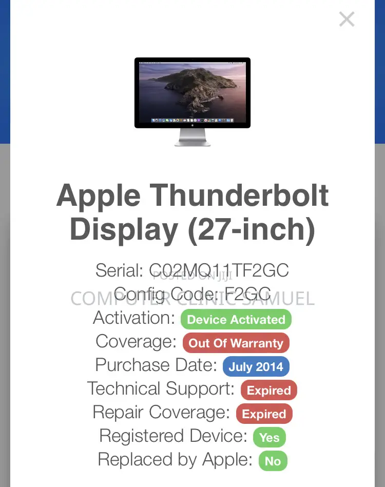 iMac Repairs Sales