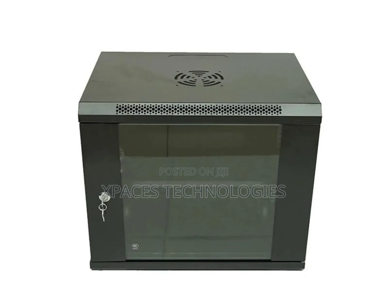 9u Rack Wall Mounted Cabinet Size 520x 400x420mm With 1 Fan