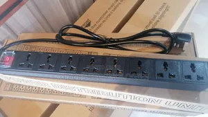 8way PDU With Surge Protector Aluminum