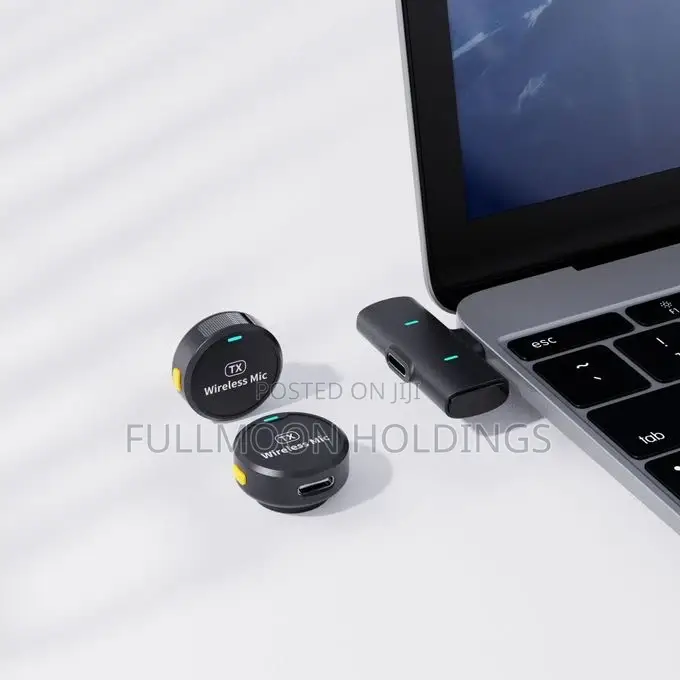 Wireless Magnetic Microphone for iPhones and Type C Devices