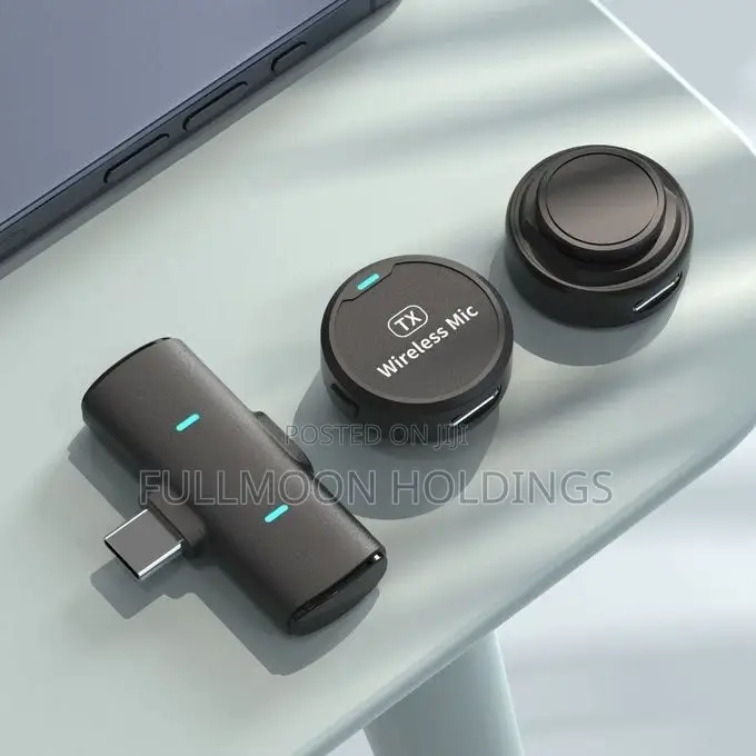 Wireless Magnetic Microphone for iPhones and Type C Devices