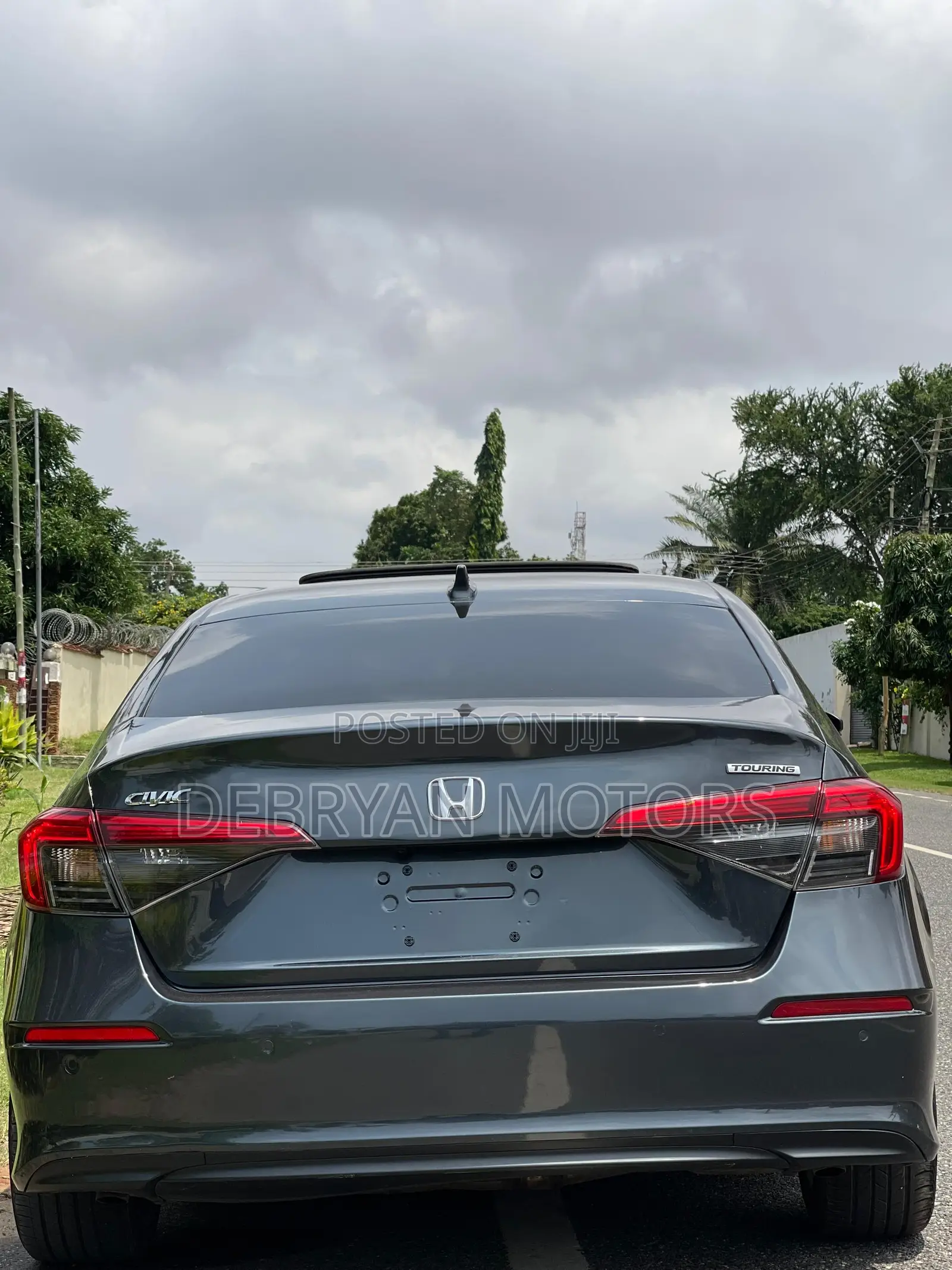 Honda Civic Touring 2022 Gray