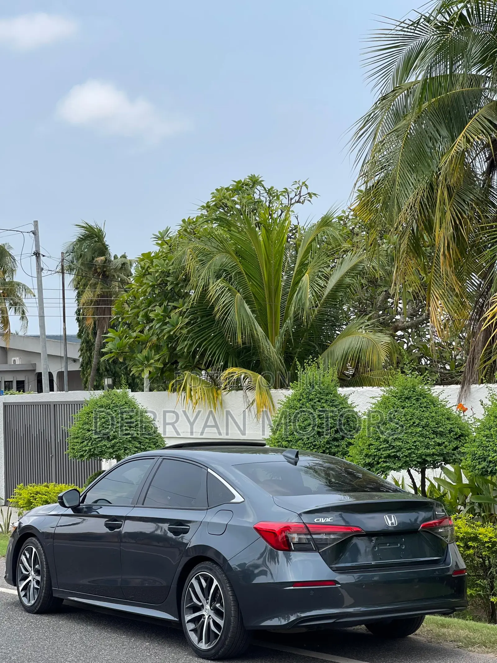 Honda Civic Touring 2022 Gray