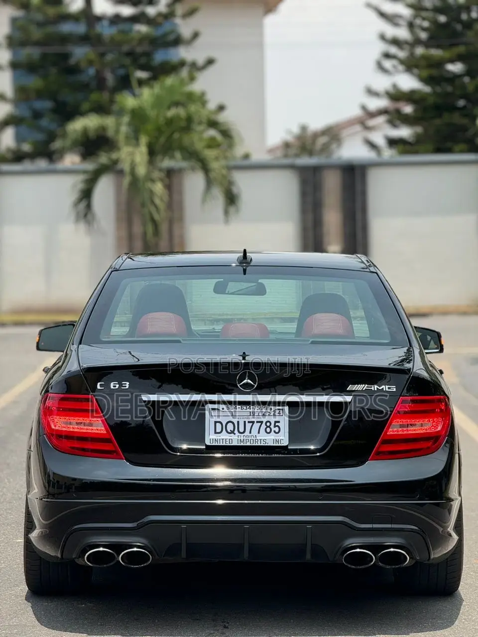Mercedes-Benz C63 2014 Black