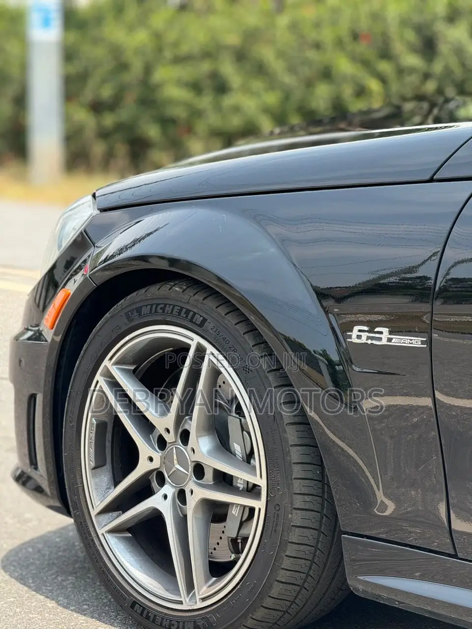 Mercedes-Benz C63 2014 Black