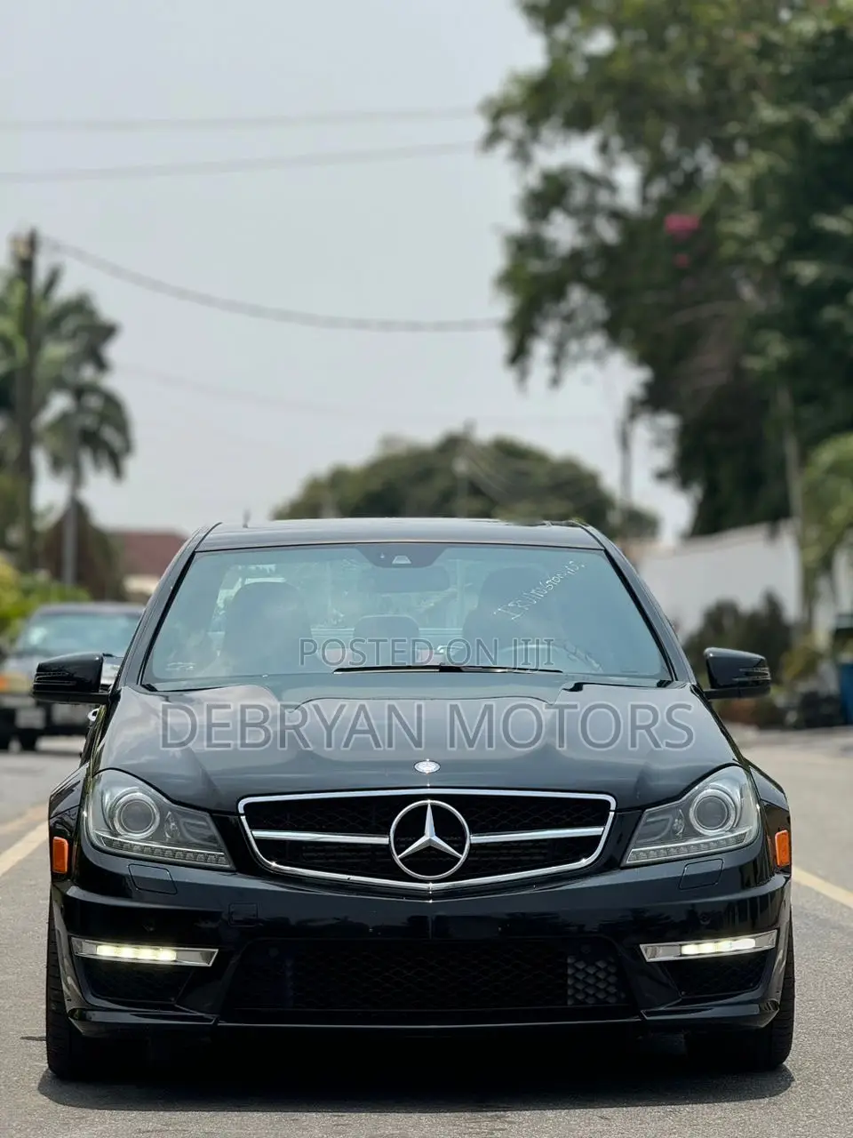 Mercedes-Benz C63 2014 Black