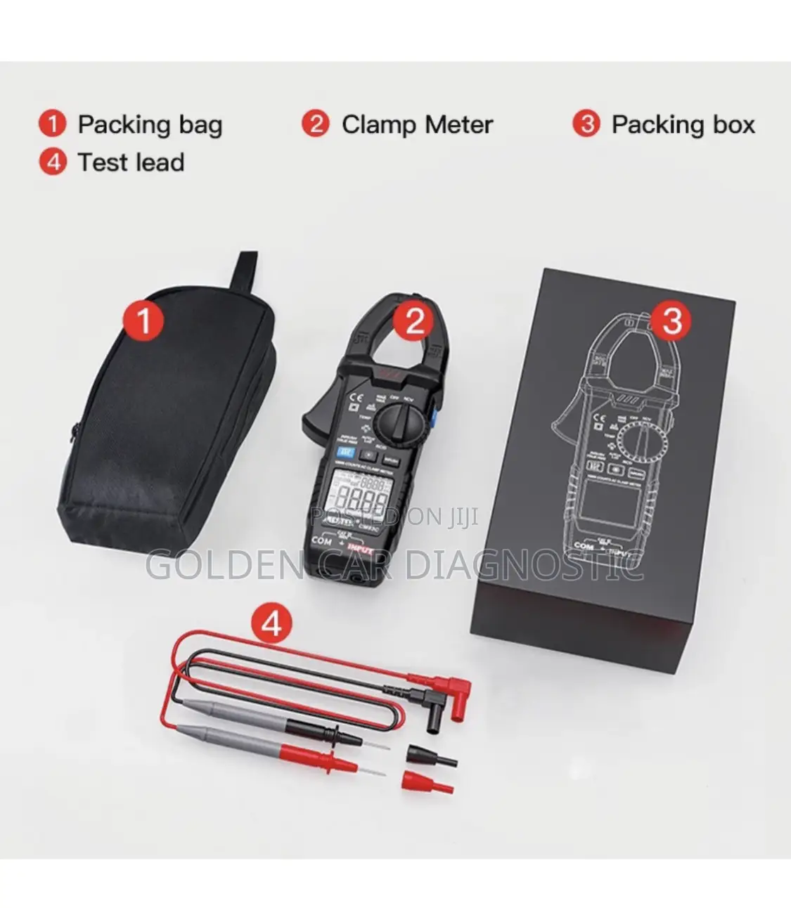 Mestek Digital Clamp Multimeter