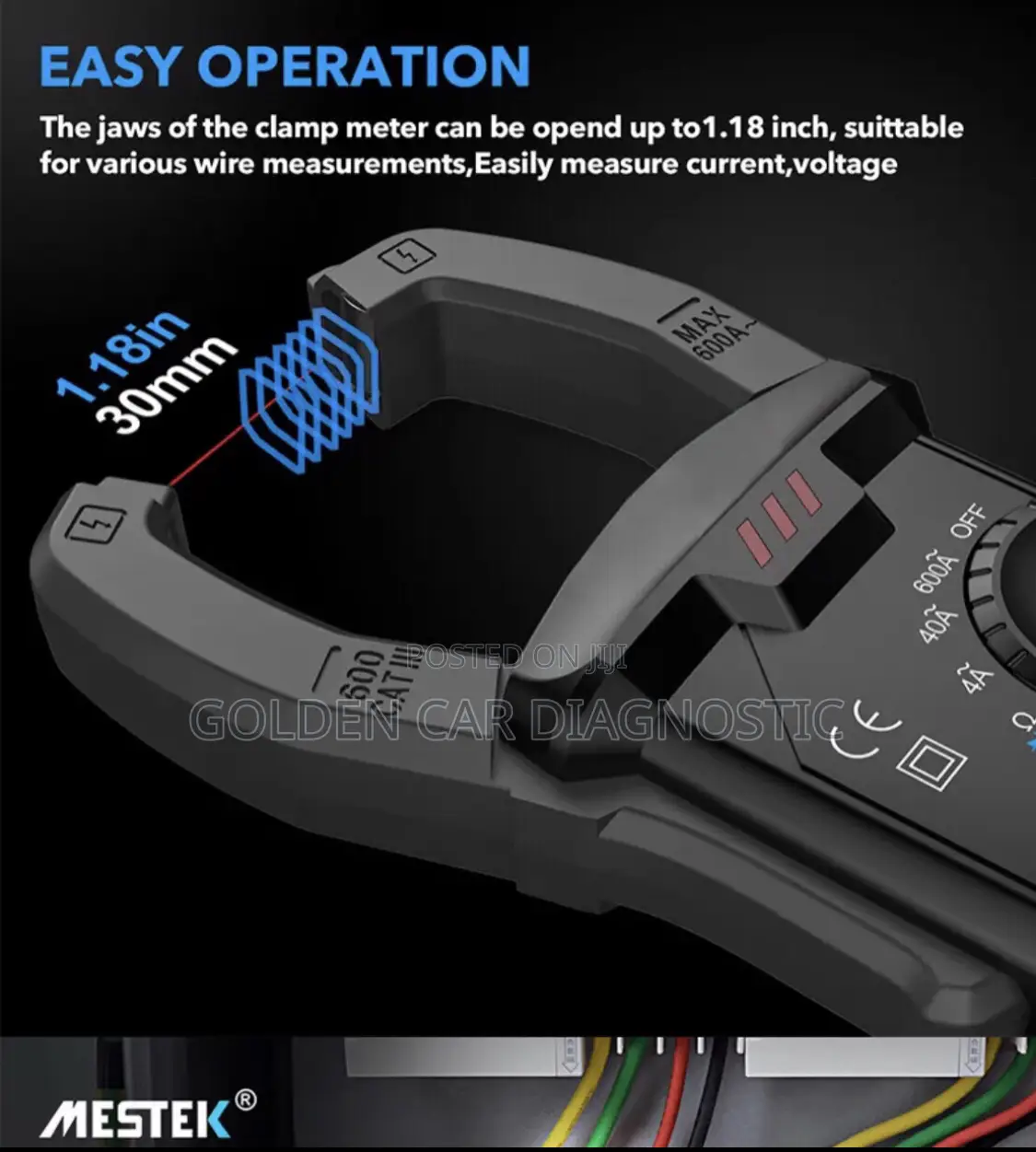 Mestek Digital Clamp Multimeter
