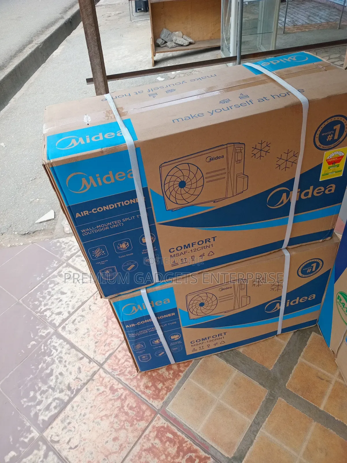 Sleek Intuitive Designed 1.5hp Midea Split Air Conditioner