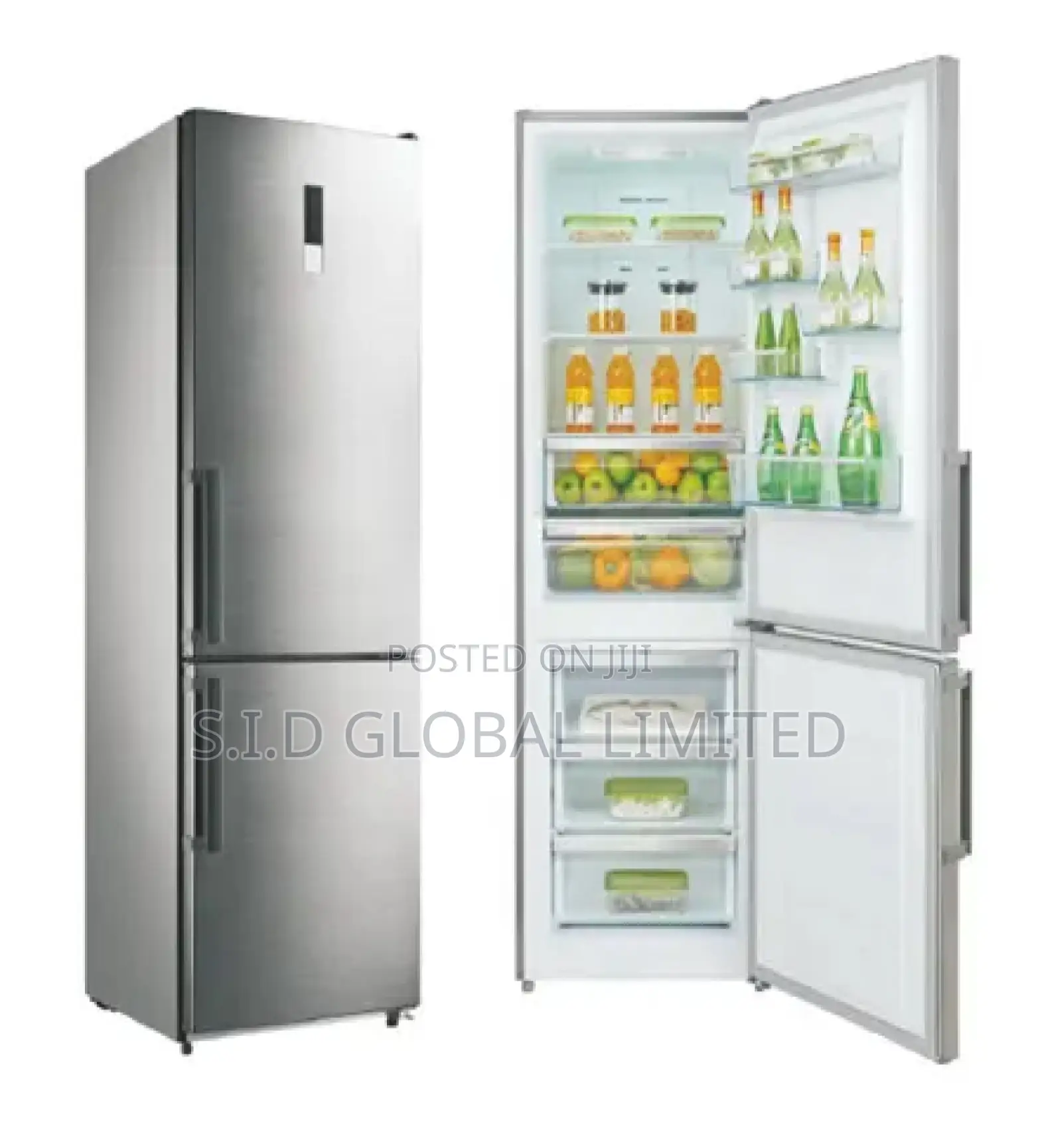 Proper MIDEA-129LTR-DOUBLE-DOOR-BOTTOM-FREEZER