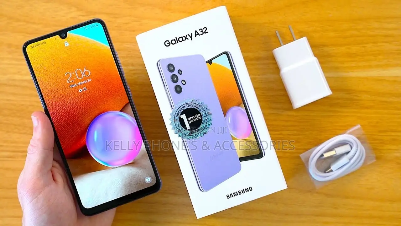 New Samsung Galaxy A32 5G 128 GB Purple