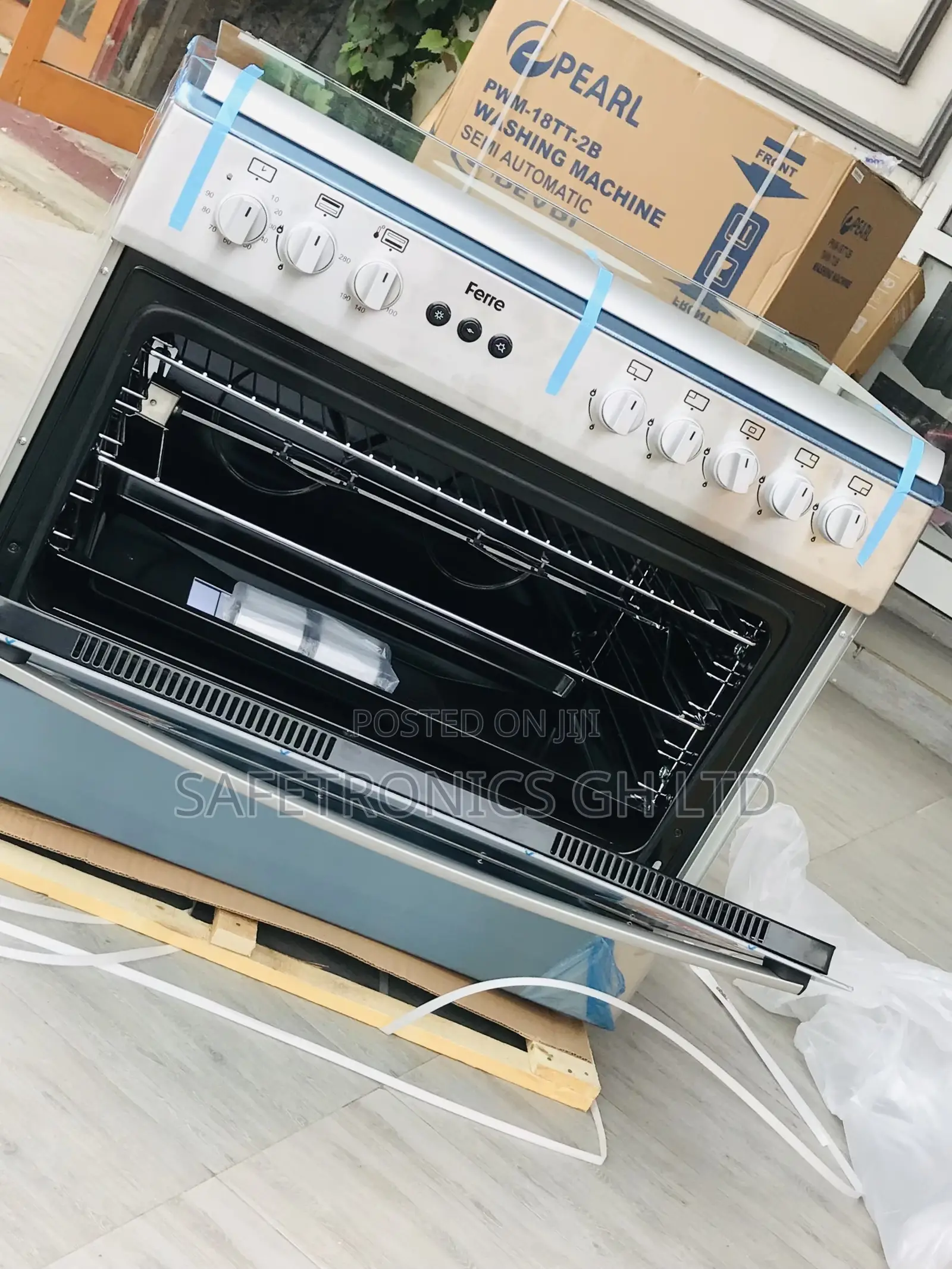 Best (60/90) Oven: Grill Ferre Gray 2 Electric 2 Gas