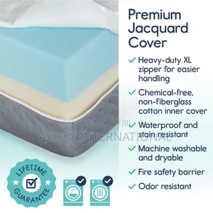 Hiccapop Baby/Toddler Crib Mattress - Dual Sided Memory Foam