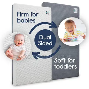 Hiccapop Baby/Toddler Crib Mattress - Dual Sided Memory Foam