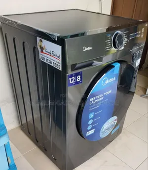 Smart Control, 12kg/8kg Wash Dry Wi-Fi Smart Midea Washing