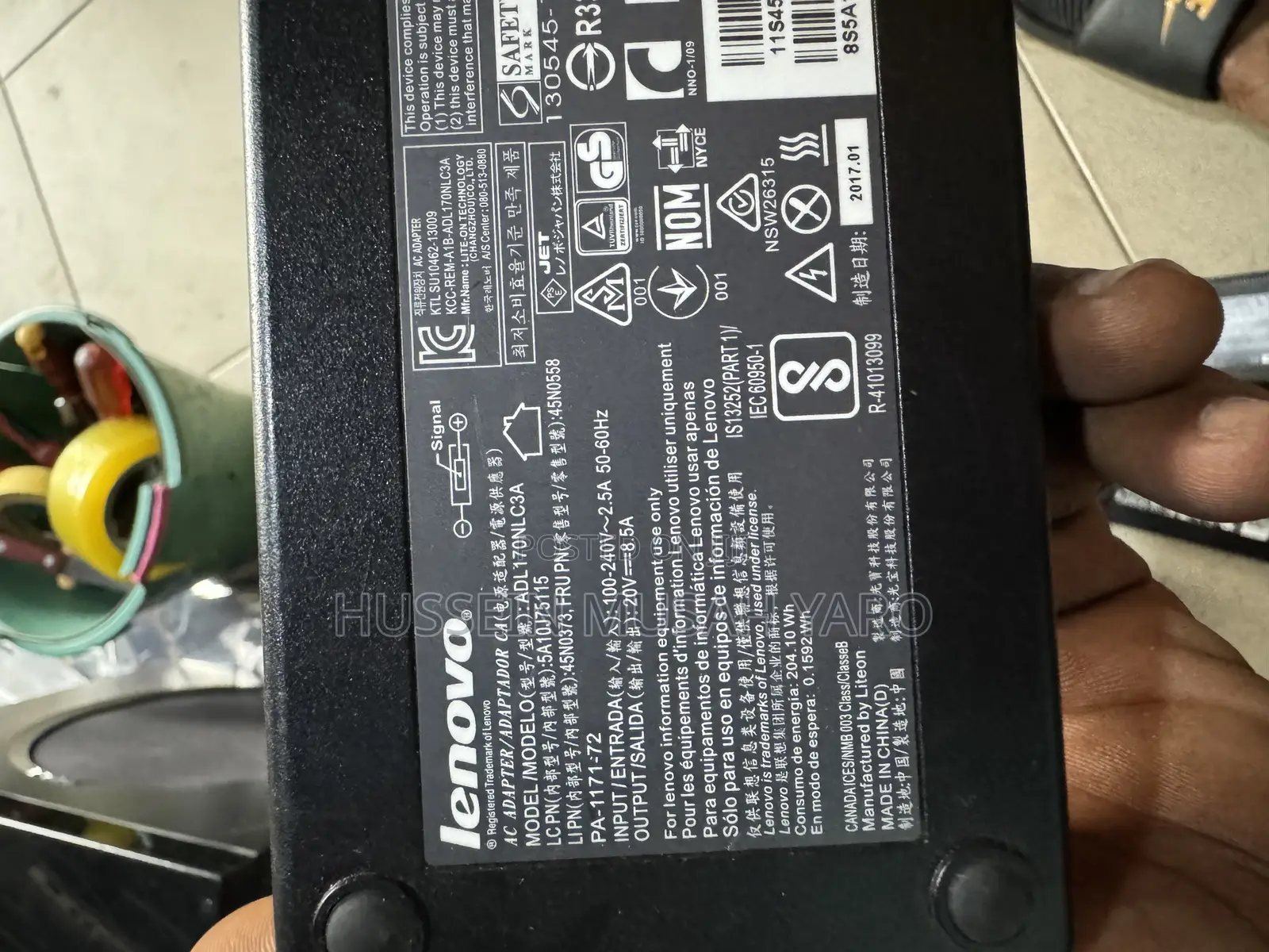 Lenovo Gaming Charger 170 Watts