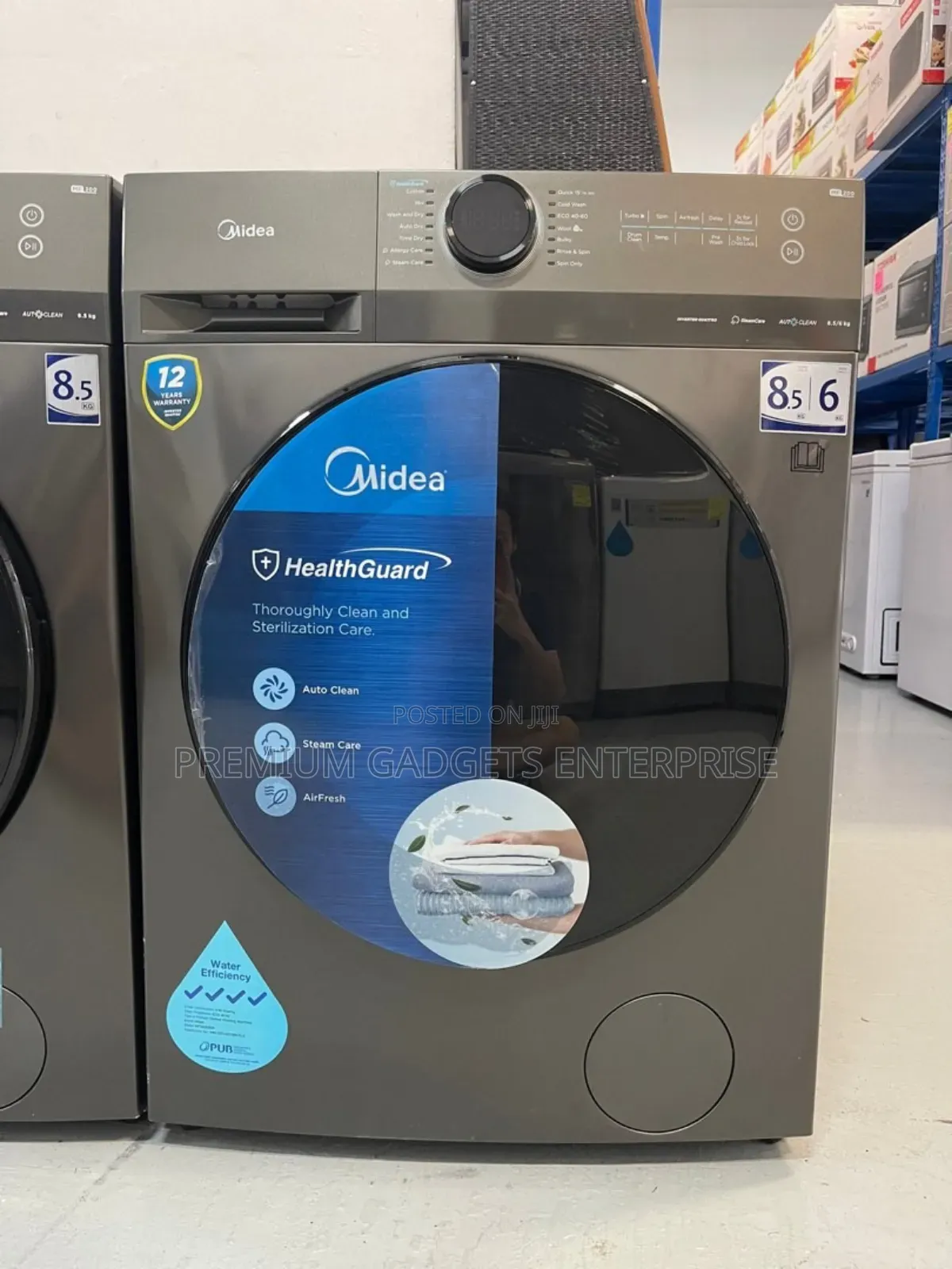 Midea Lunar Series 8kg/6kg Wash/Dry Combo.