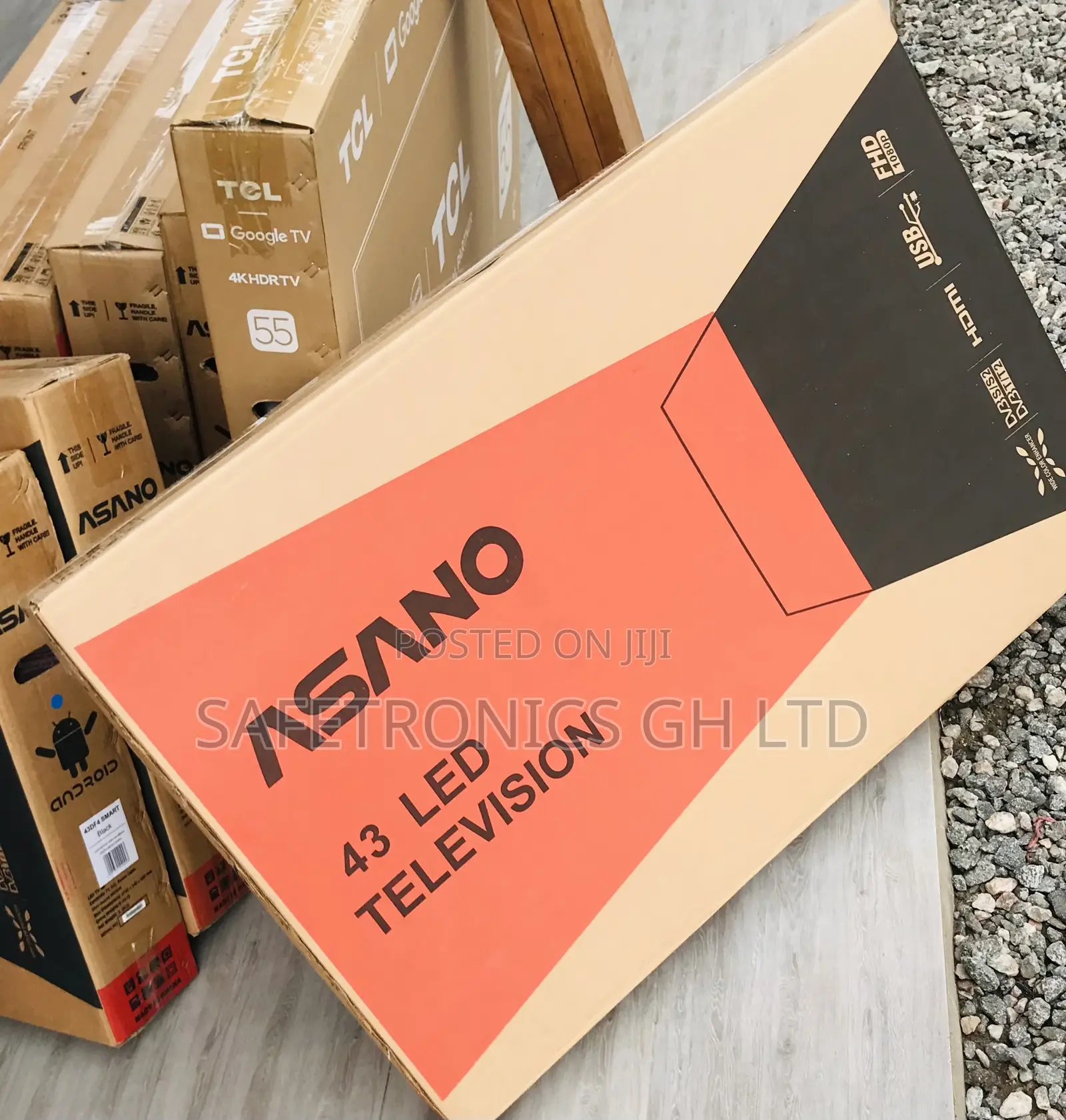 Get Adjustable Asano 43 Inch Led Digital Satellite Tv