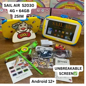 Android Sailair Kid's Tablet, 4GB RAM 64GB ROM