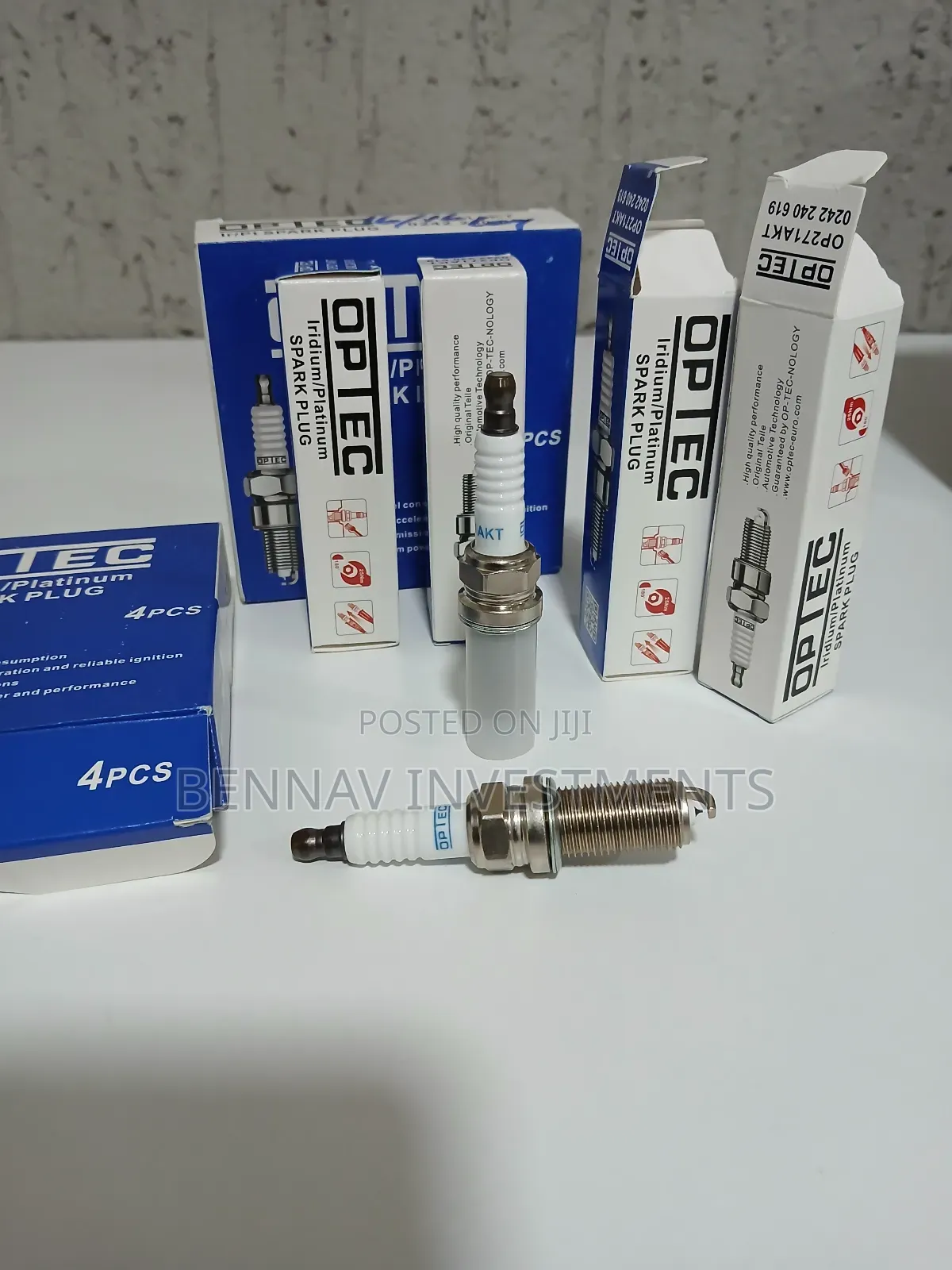 Optec Iridium And Platinum Spark Plugs