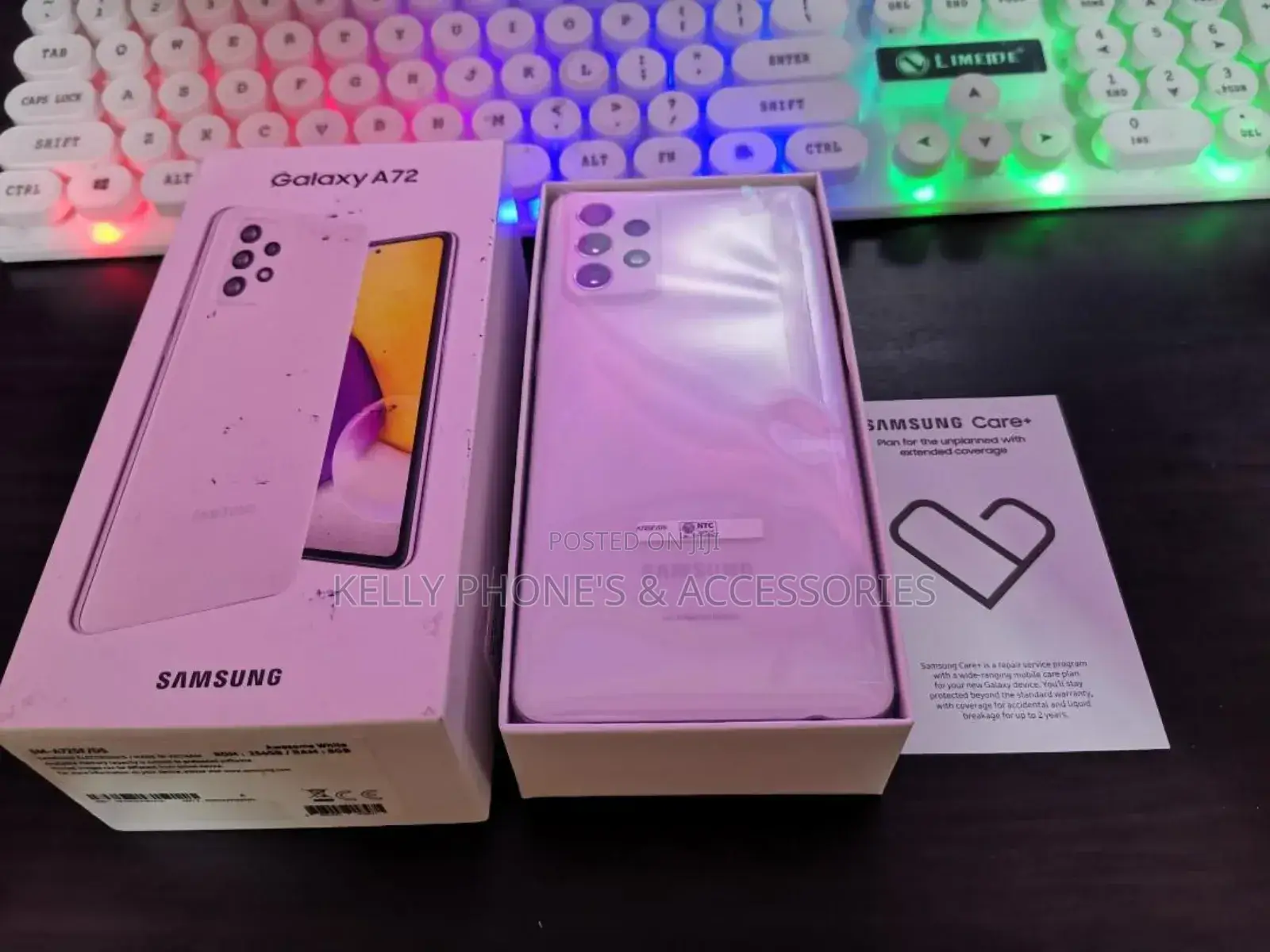 New Samsung Galaxy A72 5G 128 GB White