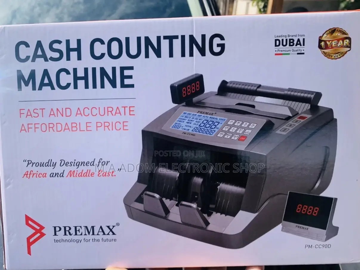 Premax Cash Counting Machine(Black) 