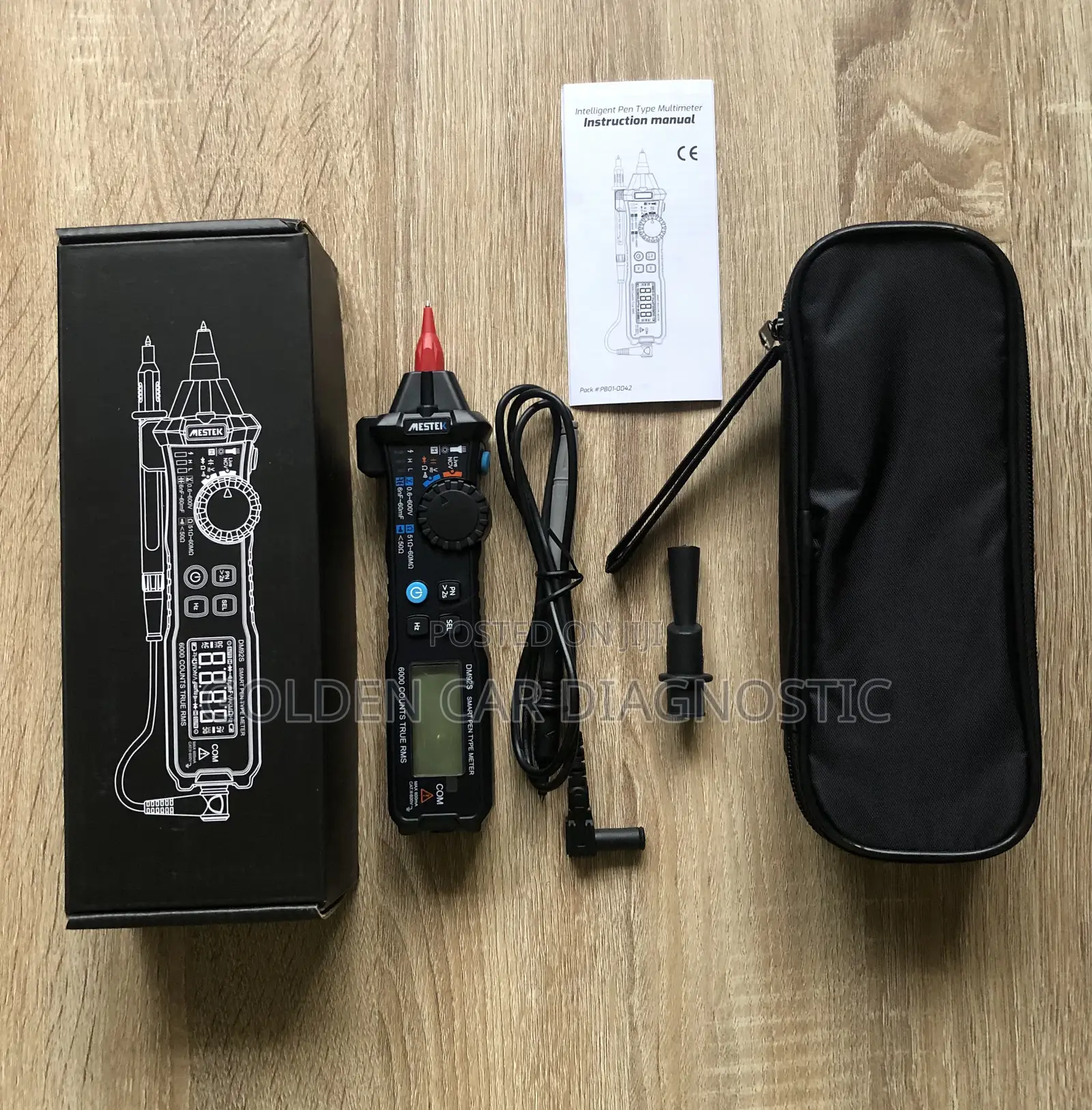 Mestek Digital T-RMS/Auto Range Multimeter Pen