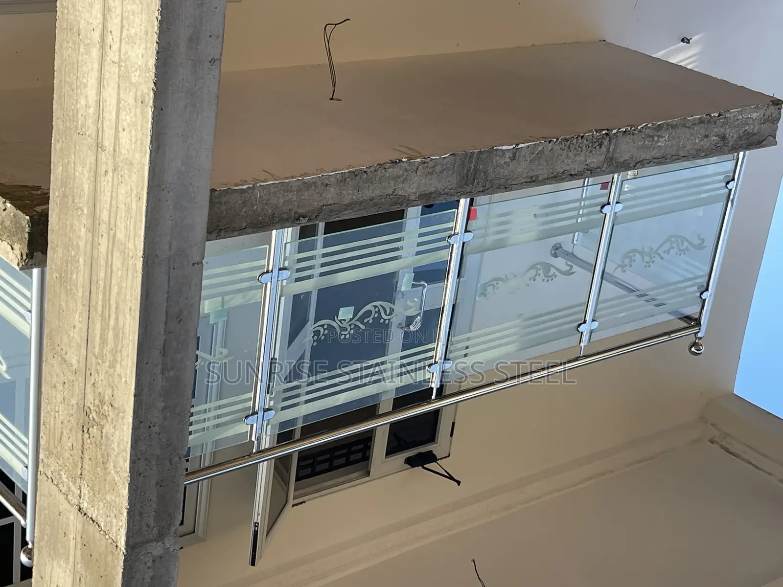 Stainless Steel Glass Design