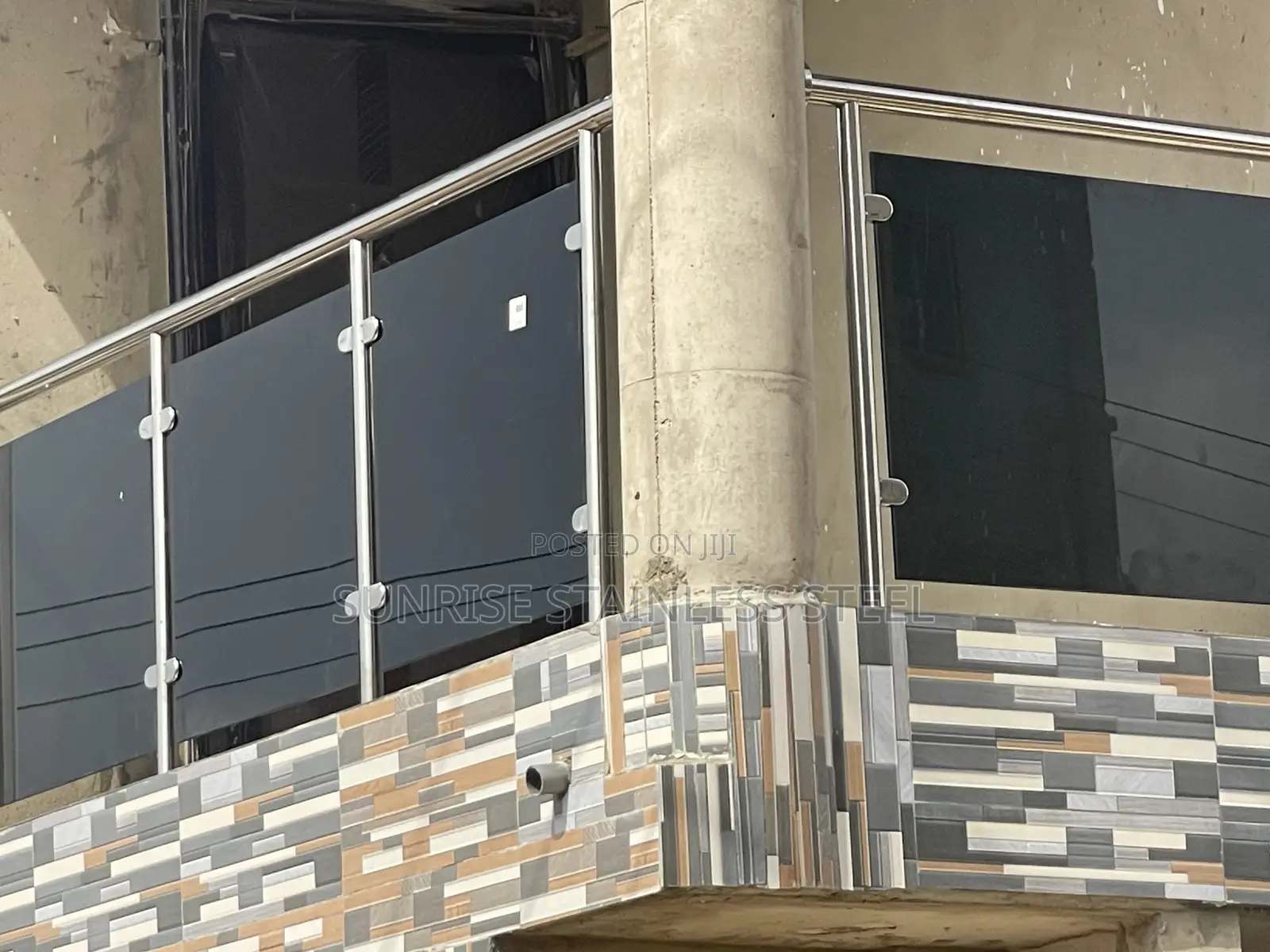Stainless Steel Glass Design