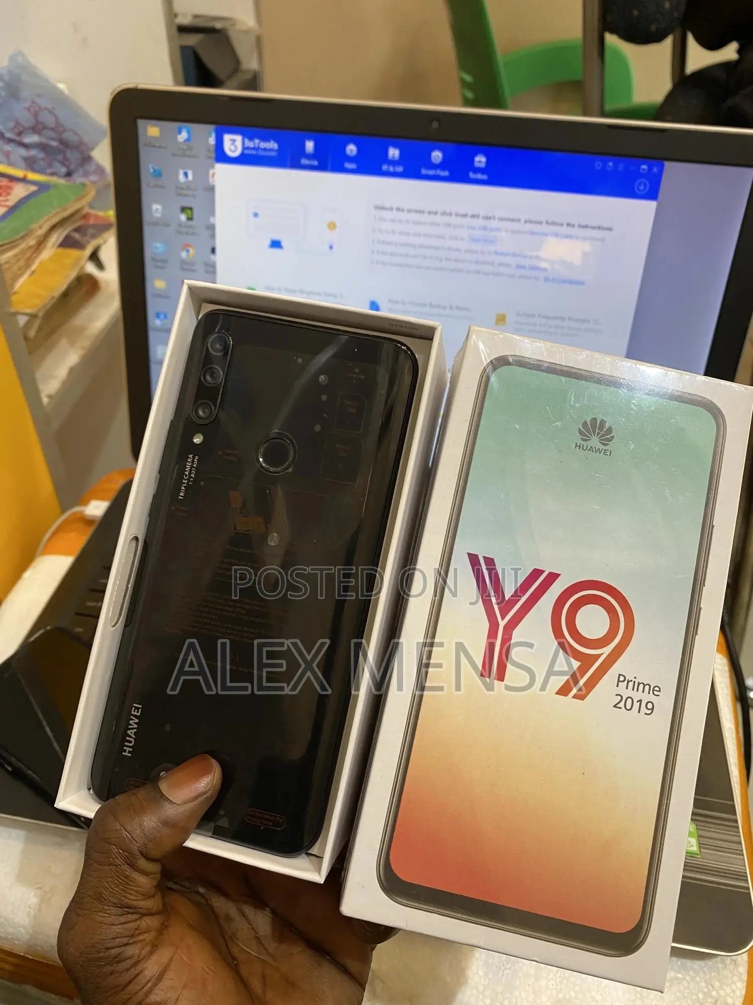 New Huawei Y9 Prime 2019 128 GB Black