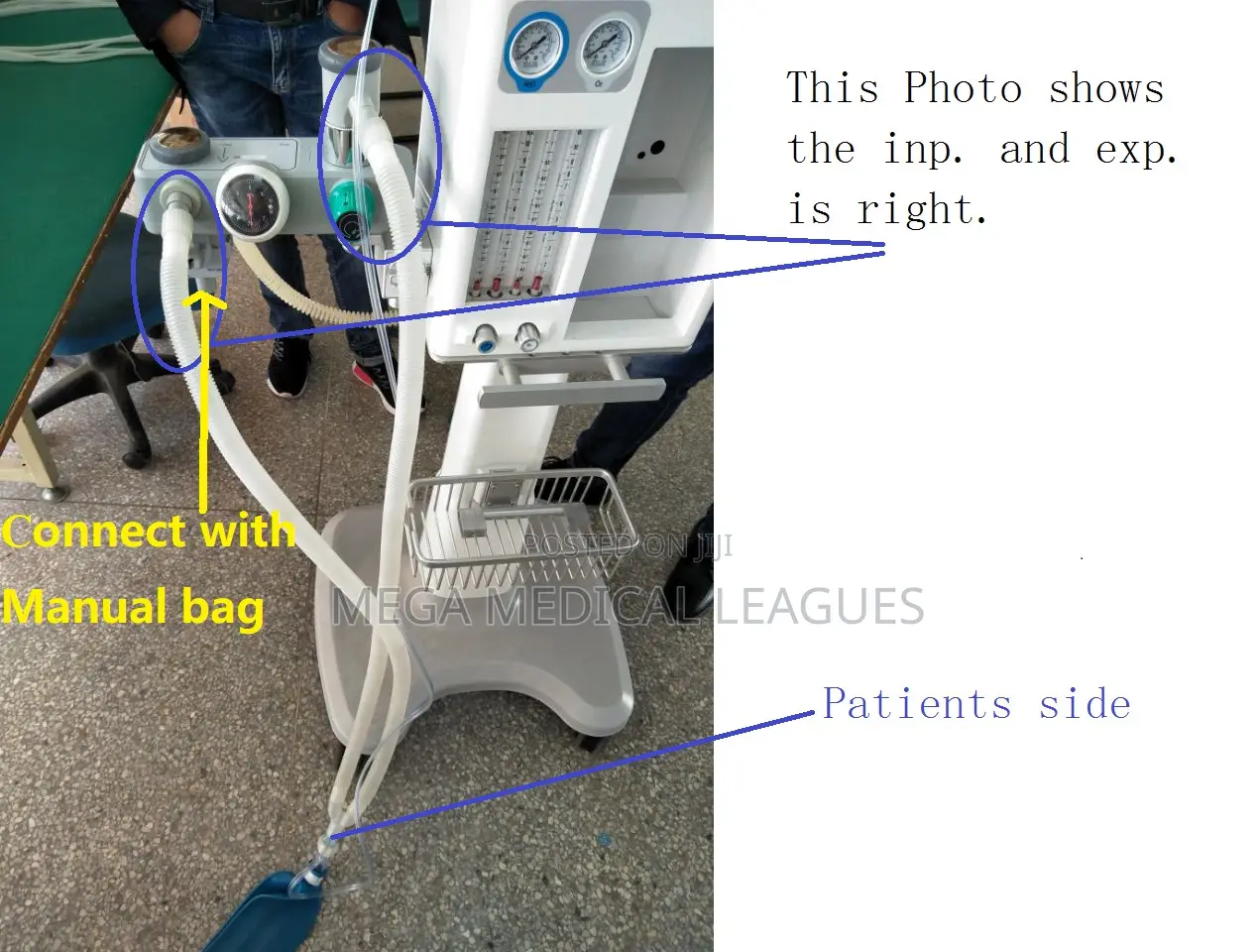 MML-101A Portable Anesthesia Machine