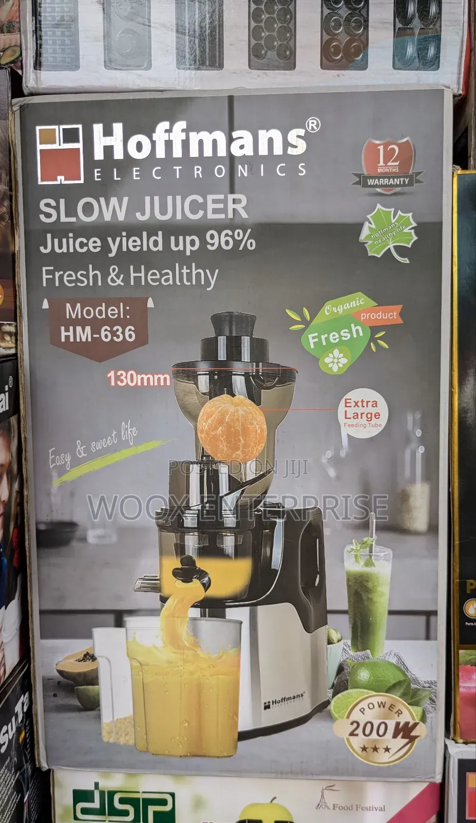 Hoffman Slow Juicer (Hm-636)