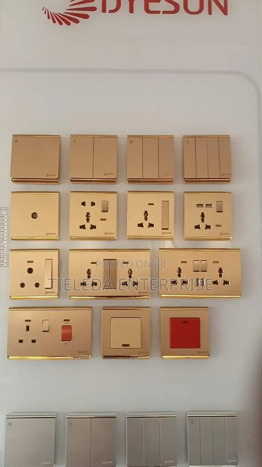 Standard Assaulted Socket and Switches
