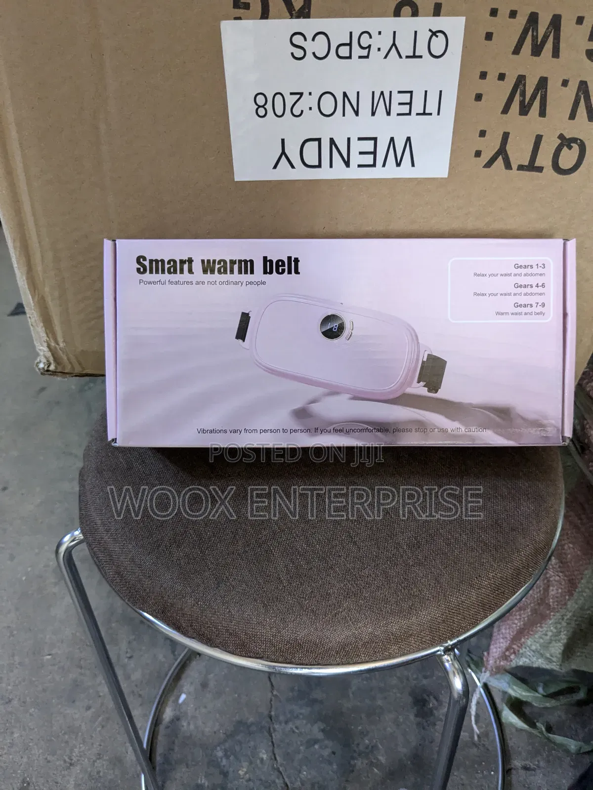 Rechargeable Smart Warm Belt/Smart Massager