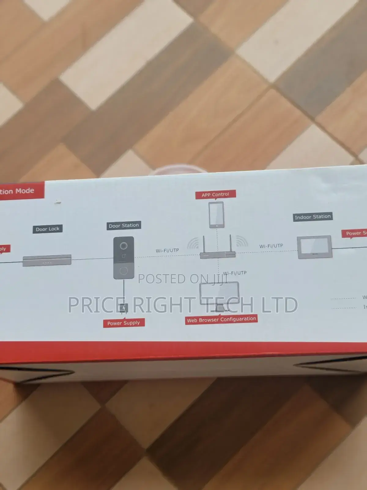 Hikvision IP Wireless Video Intercom Doorbel DS-KIS603-P (C)