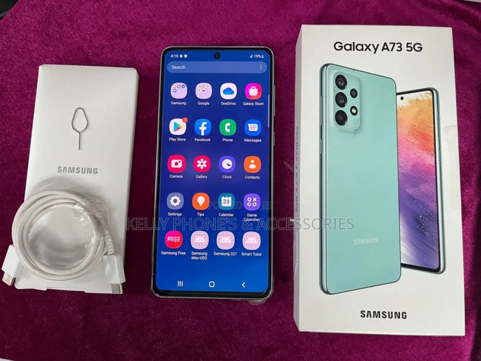 New Samsung Galaxy A73 5G 128 GB Blue