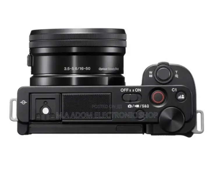 Sony ZV-E10 Mirrorless Camera With 16-50mm Lens(Black) 
