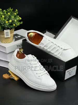 Men’S Premium Leather Sneakers by Geox.