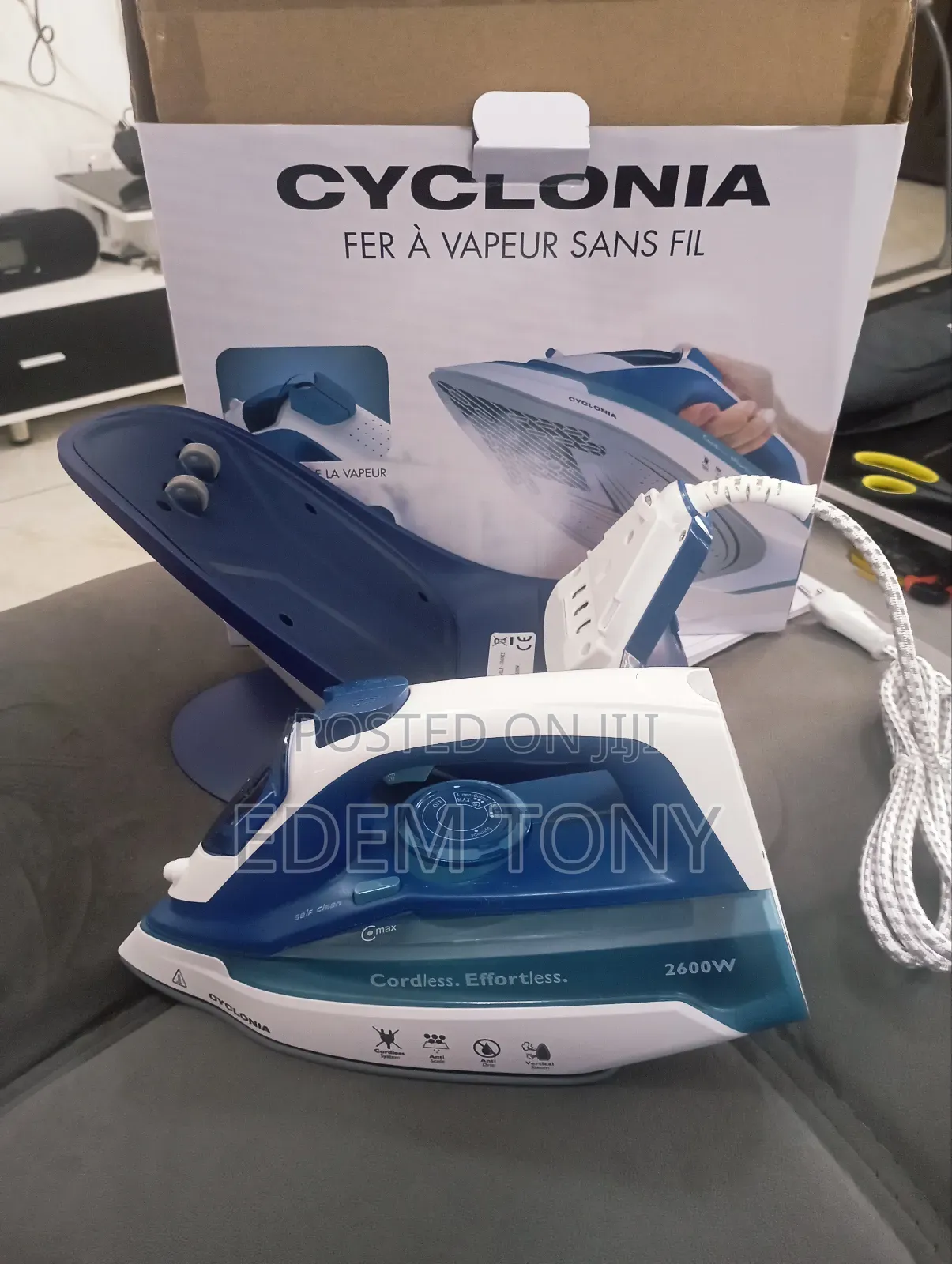 Cyclonia Cordless Steam Iron