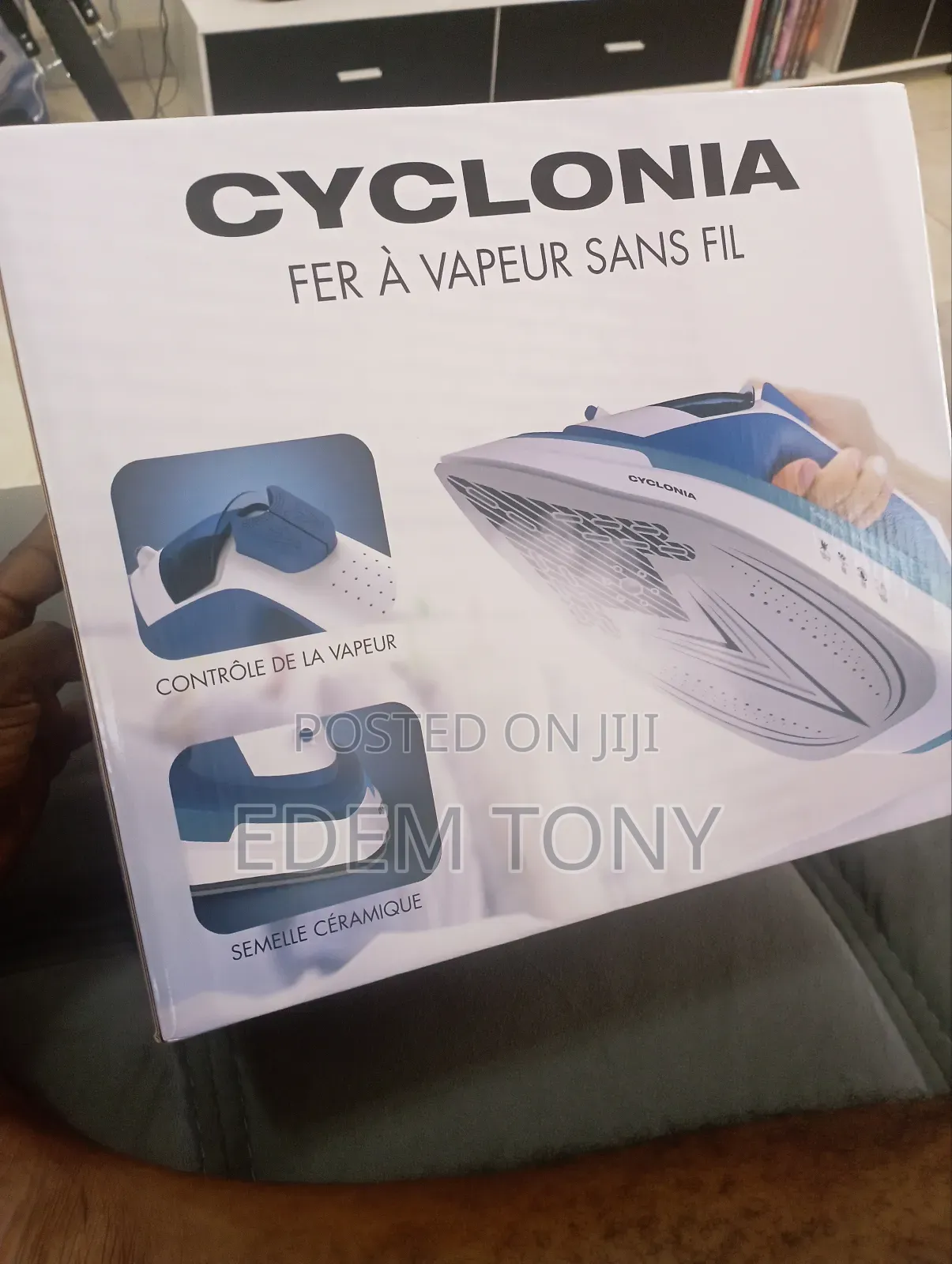 Cyclonia Cordless Steam Iron