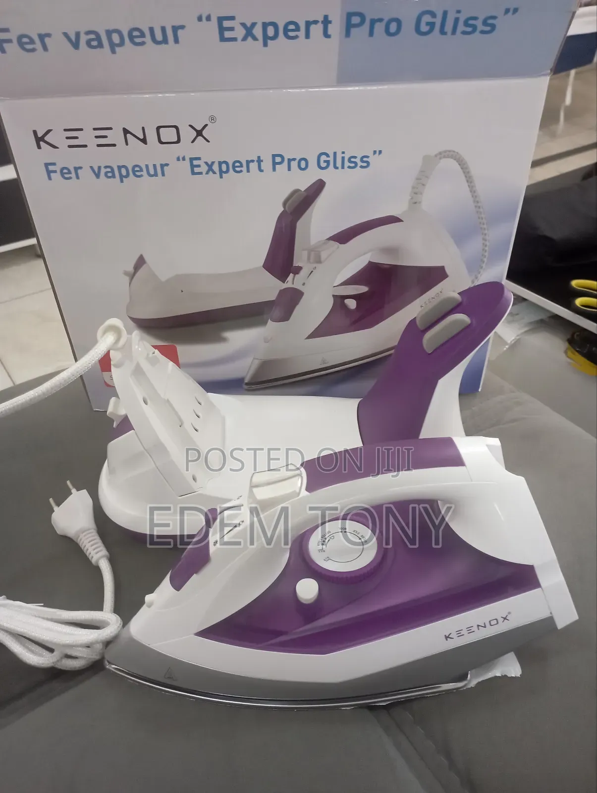 KEENOX Cordless Steam Iron - Expert Pro Gliss