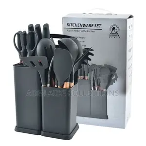 Kitchenware With Chopping Board - 19pcs