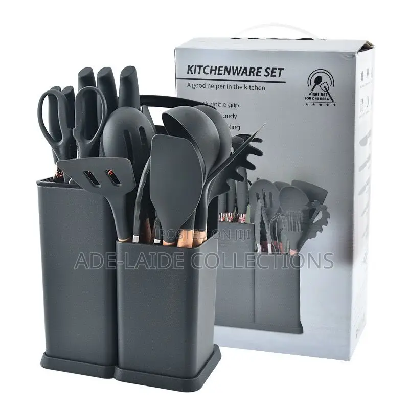 Kitchenware With Chopping Board - 19pcs