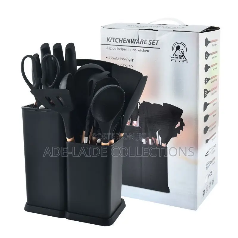 Kitchenware With Chopping Board - 19pcs