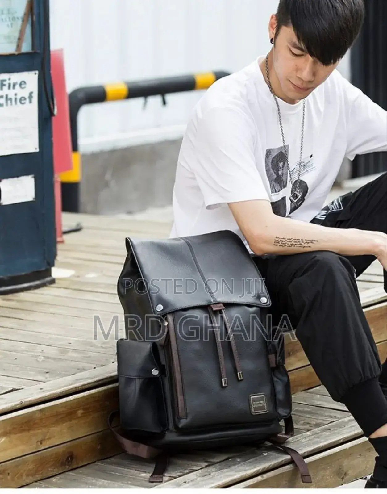 Leather Backpack