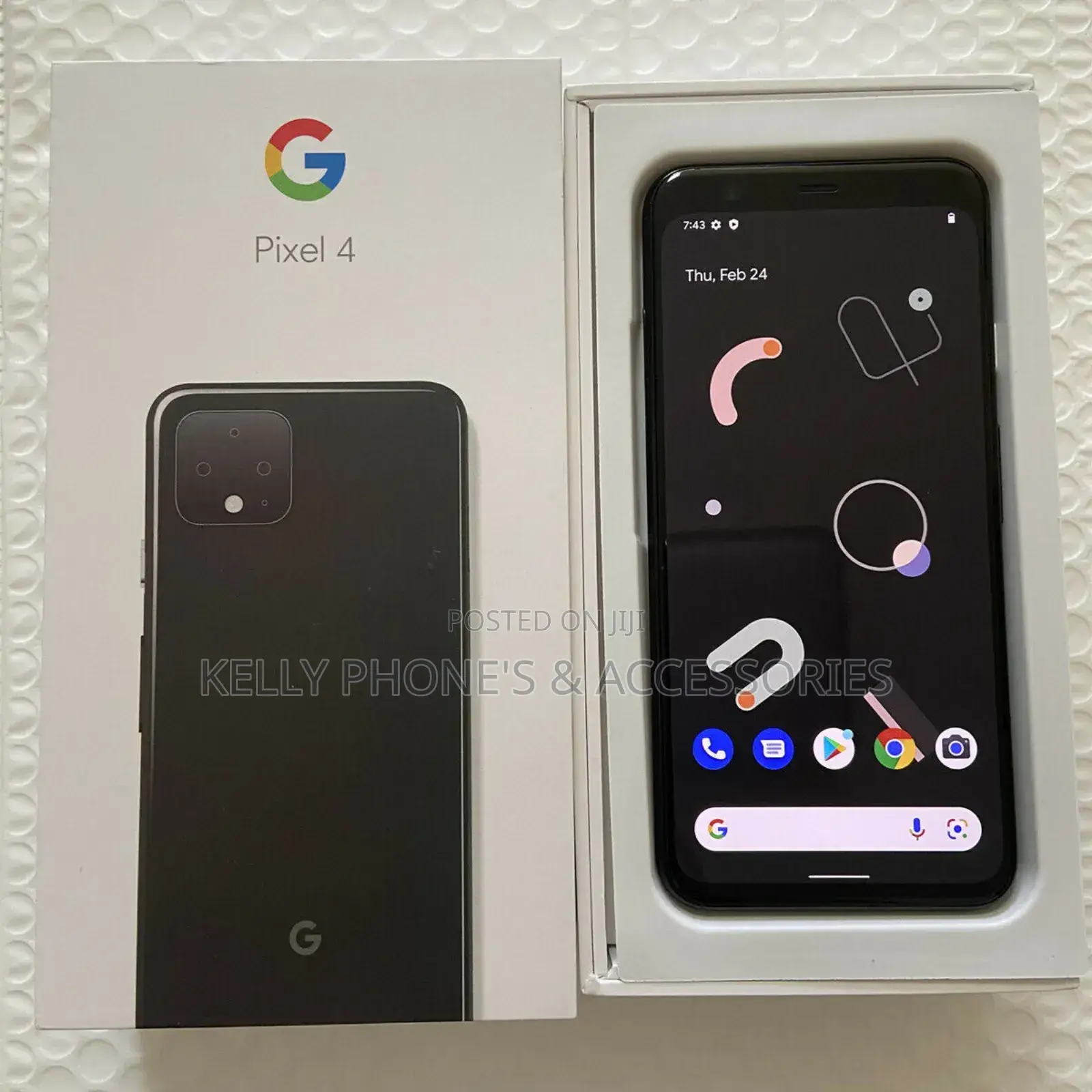 New Google Pixel 4 128 GB Black