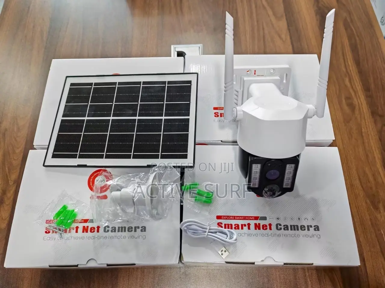 Smart Solar CCTV Wifi Camera