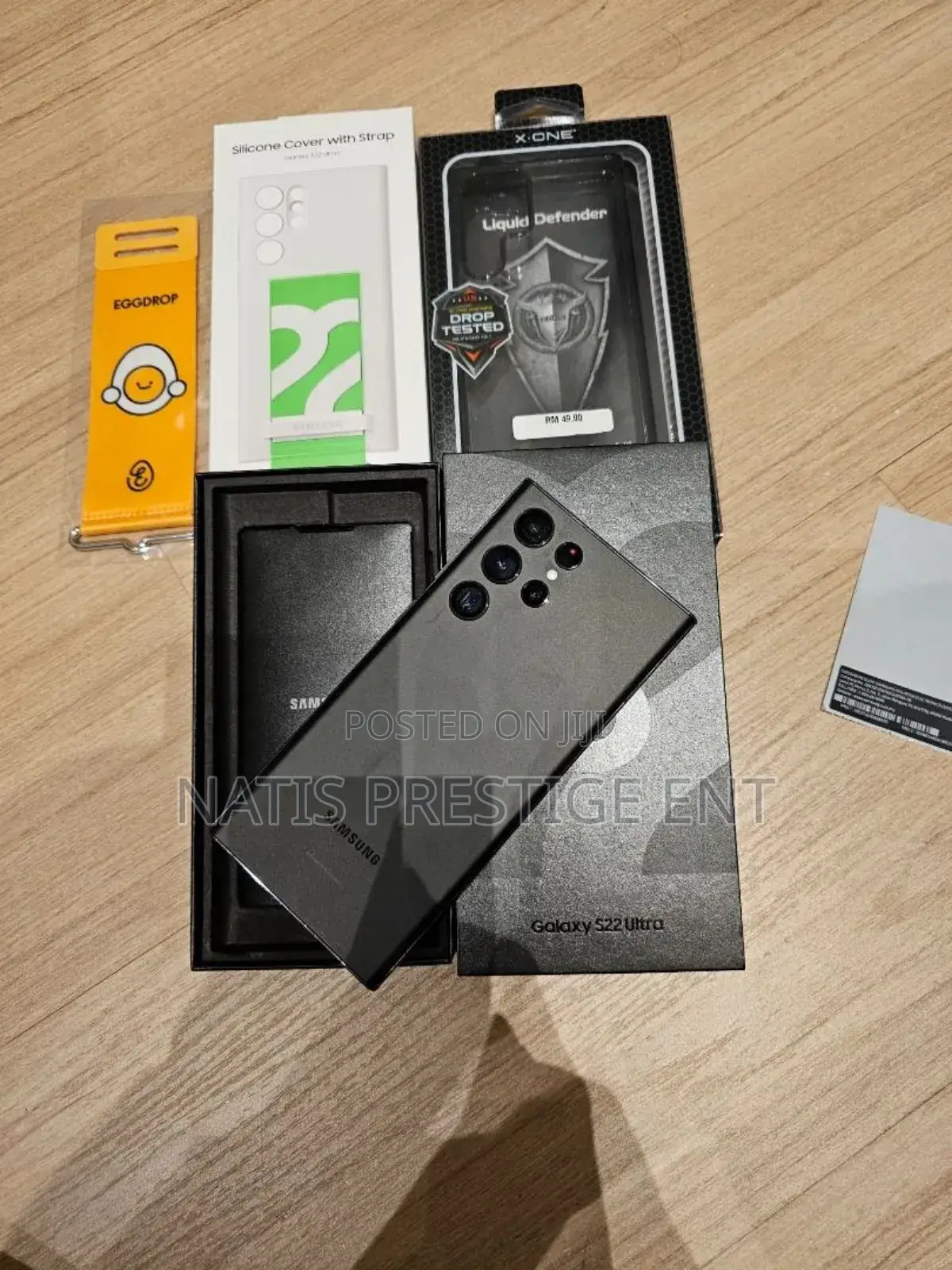 New Samsung Galaxy S22 Ultra 5G 1 TB Black