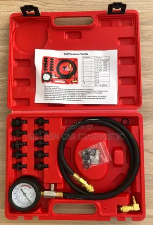 Engine Oil Pressure Testing Gauge