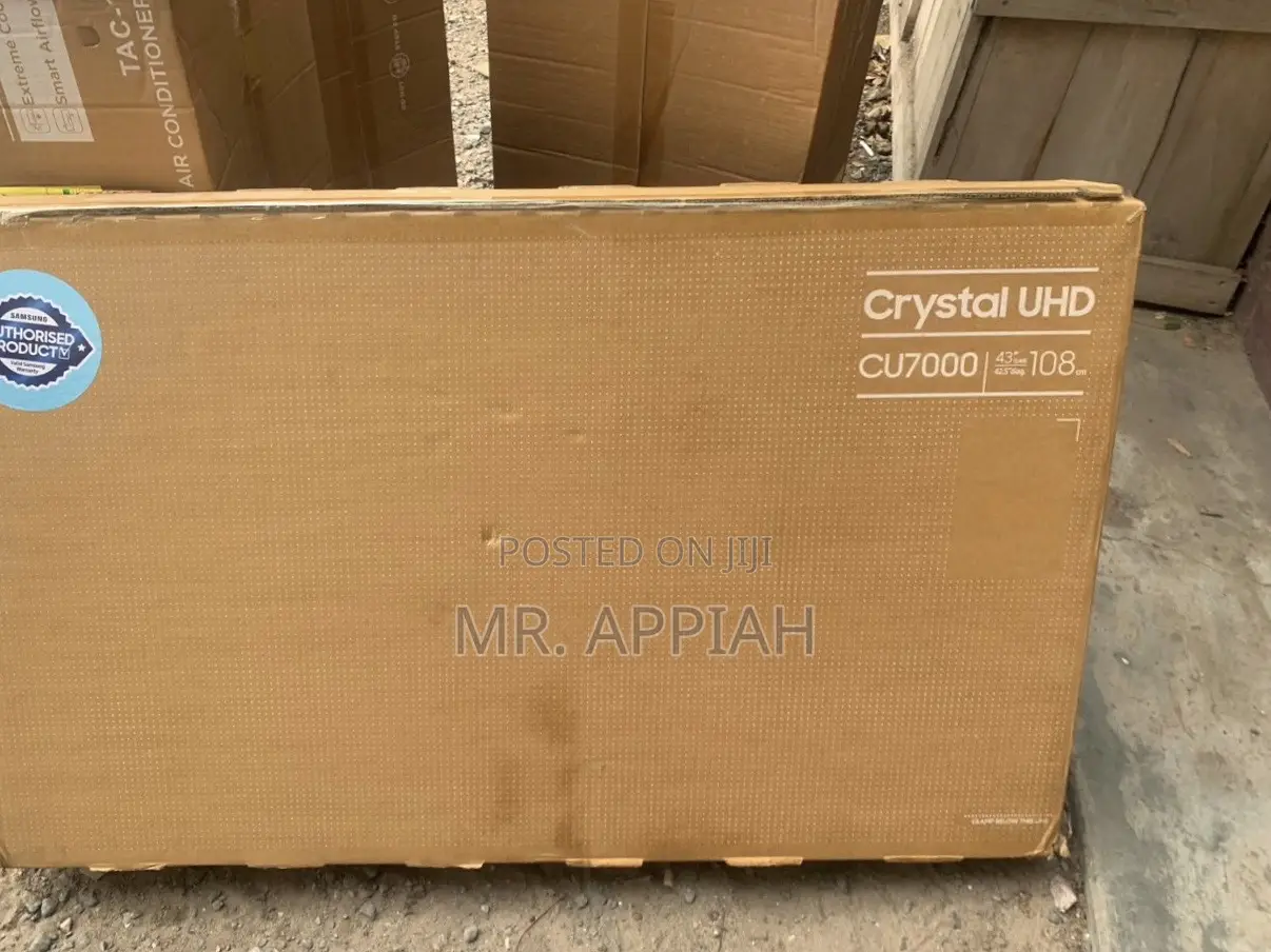 Lovely Samsung 43cu7000 43” Crystal Uhd Smart Television